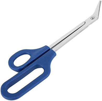 Long-Handle Toenail Scissors for Thick Nails: Easy Grip, Stainless Steel
