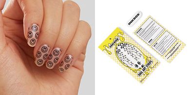 Inkbox Nail Strips: Tattoo-inspired, easy-on/off, long-lasting nail art.
