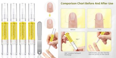 Brother Cosmetics Rejuvenation Nail Growth Oil & Serum (4-piece kit)
