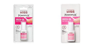 KISS PowerFlex Brush-On Nail Glue: Ultra Hold, 5g Bottle
