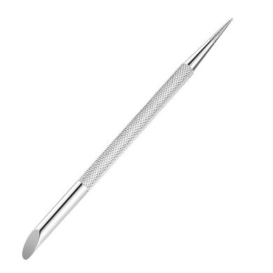 Double-ended Stainless Steel Cuticle Pusher & Dotting Pen
