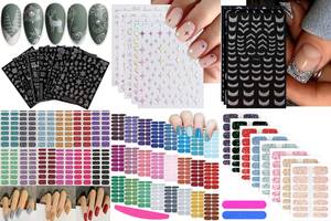 10 Must-Have Glitter Nail Stickers