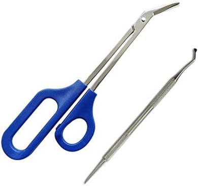 Easy-Grip Toenail Scissors & Clipper with Ingrown Toenail File
