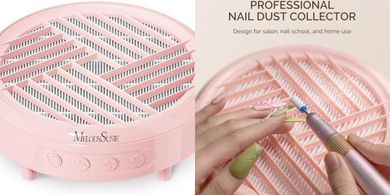 MelodySusie Nail Dust Collector: Powerful Suction for Manicures & Pedicures
