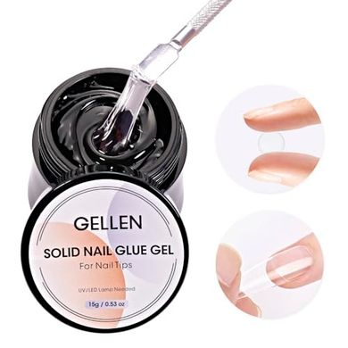 Gellen 15g UV Gel Nail Glue for Press-on Nails & DIY
