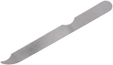 Double-Sided Stainless Steel Nail File for Manicures & Pedicures
