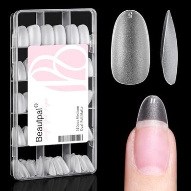 510 Matte Soft Gel & Acrylic Nail Tips (15 Sizes)
