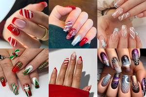 Top 10 Christmas Design False Nails