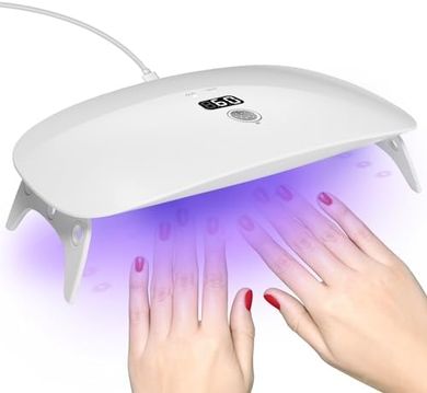 36W UV LED Nail Lamp with LCD Timer & USB
