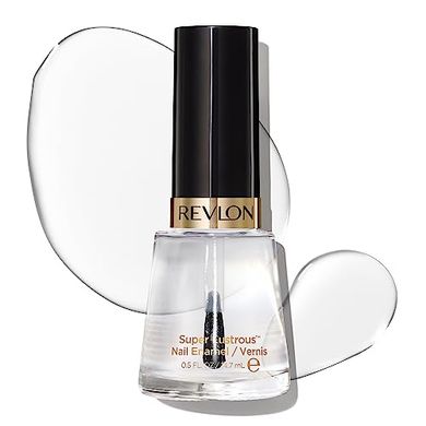 Revlon Super Lustrous Longwear Nail Enamel, Clear High Shine
