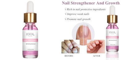 Natural Nail Strengthener & Growth Polish (15ml)
