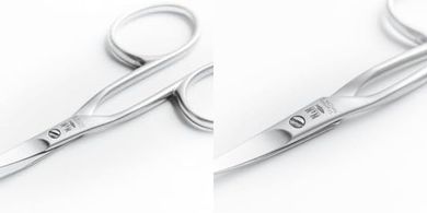 NN Knives Premium Left-Handed Stainless Steel Nail & Cuticle Scissors
