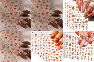 9 Stunning Fall Nail Stickers You Need This Season