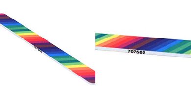 Tropical Shine Rainbow Nail Files (Medium/Fine Grit)
