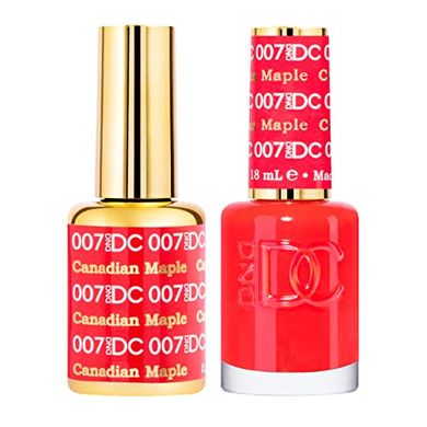 DND Orange Collection Gel Polish Duo: UV/LED & Air Dry, 0.5 oz
