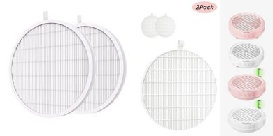 MelodySusie HPro Nail Dust Collector Filters (2-pack reusable)
