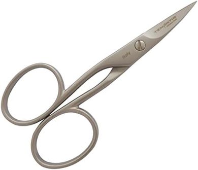 Left-Handed Tenartis Stainless Steel Nail Scissors with Case (Italy)
