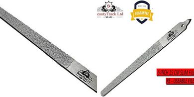 Diamond Deb Double-Sided Nail & Foot File (Stainless Steel)
