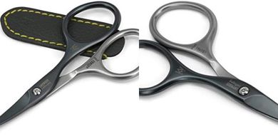 Solingen Germanikure Titanium Nail Scissors with Leather Case
