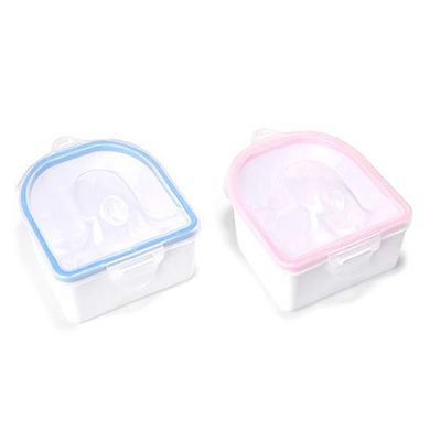 Dual Nail Soak Bowls with Tray for Acetone Removal
