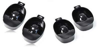 Manicure Soak-Off Bowl Set with Tray for Dip Powder Removal
