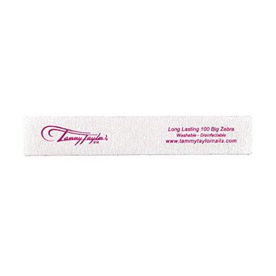 Tammy Taylor Zebra Nail File (100g): Smooths Rough Nails
