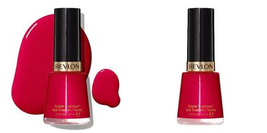 Revlon Super Lustrous Red Nail Enamel: Chip-Resistant, Long-Lasting Shine
