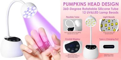 Rechargeable 36W UV Nail Lamp with Auto Sensor
