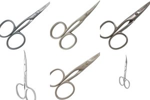 left handed nail scissors