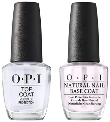 OPI Natural Nail Polish: Protective Top & Base Coat
