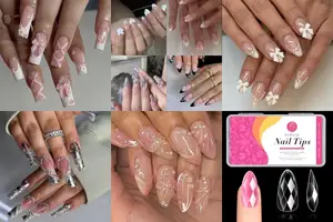 10 Stunning 3D False Nail Designs