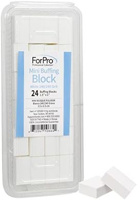 Pro Mini Buffing Blocks (240 Grit, Double-Sided, 24-Pack)
