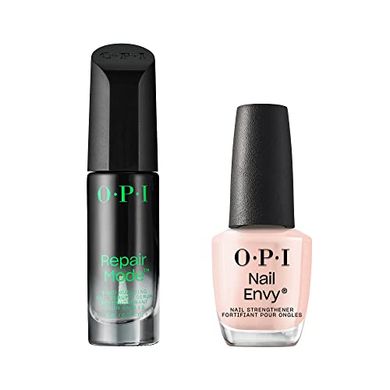 OPI Repair & Strengthen Nail Duo: Bond Building Serum & Nail Envy
